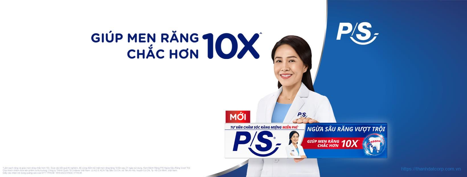 thuong hiệu kem đánh răng PS